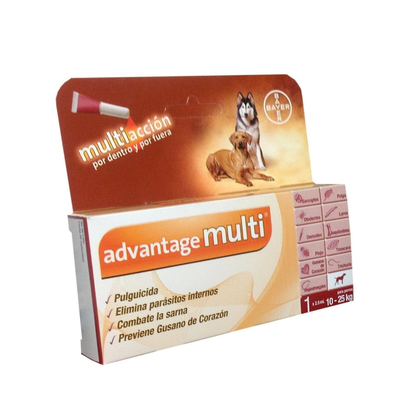 Advantage Multi Perro - Antipulgas Parasitos Sarna Advantage Multi Perro - Antipulgas Parasitos Sarna